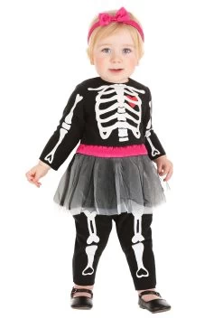 Tutu Skeleton Costume For Infants