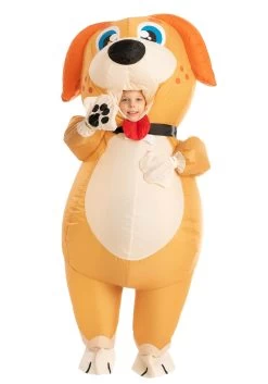 Inflatable Dog Costume For Kids 9 Inflatable Dog Costume For Kids -Halloween Costume Shop inflatable child dog costume alt 2