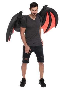 Inflatable Demon Wings -Halloween Costume Shop inflatable demon wings alt 3