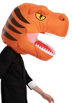 Inflatable T-Rex Bobblehead -Halloween Costume Shop inflatable dinosaur bobblehead alt 2