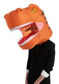 Inflatable T-Rex Bobblehead -Halloween Costume Shop inflatable dinosaur bobblehead alt 4
