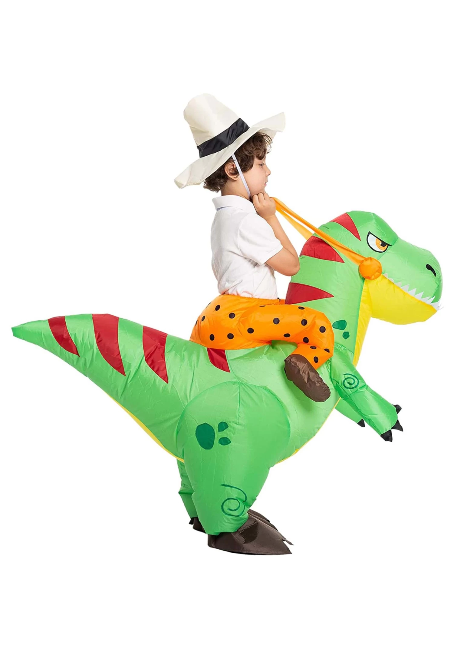 Inflatable T-Rex Ride-On Costume For Kids 7 Inflatable T-Rex Ride-On Costume For Kids - Image 5