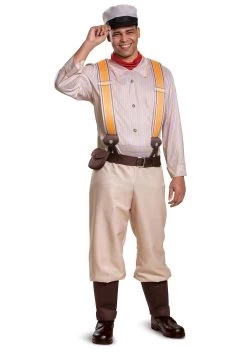 Disguise Jungle Cruise Deluxe Men's Frank Costume