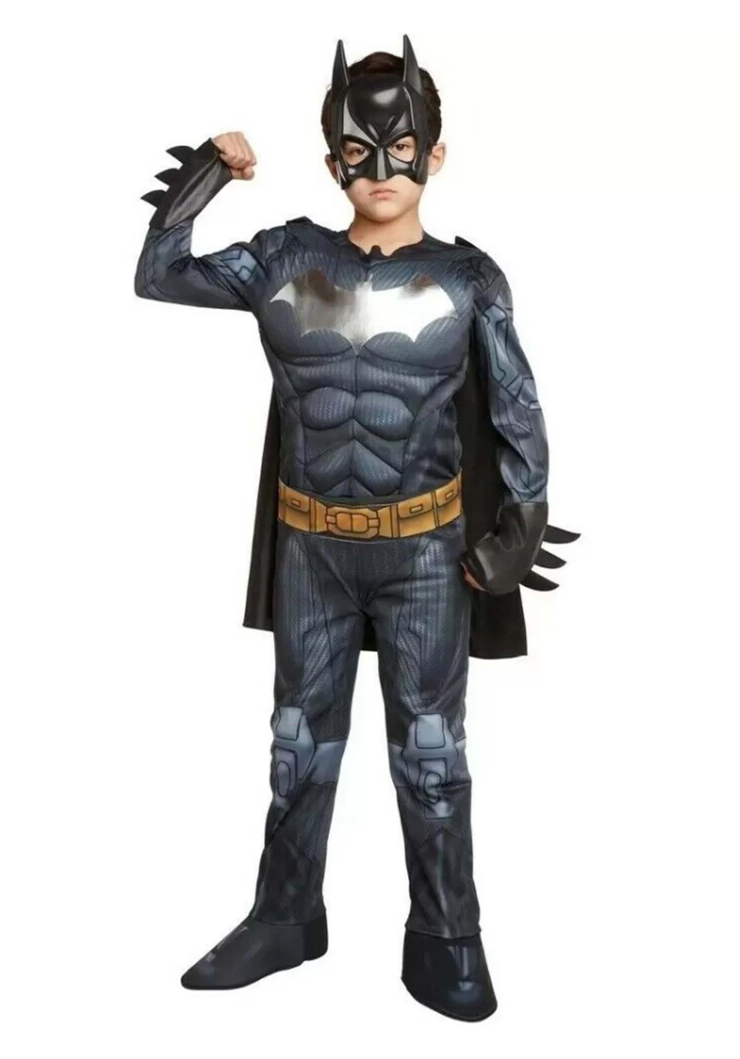 Child Justice League Batman Muscle Costume 3 Child Justice League Batman Muscle Costume