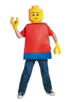 Disguise Basic Lego Guy Costume For Kids