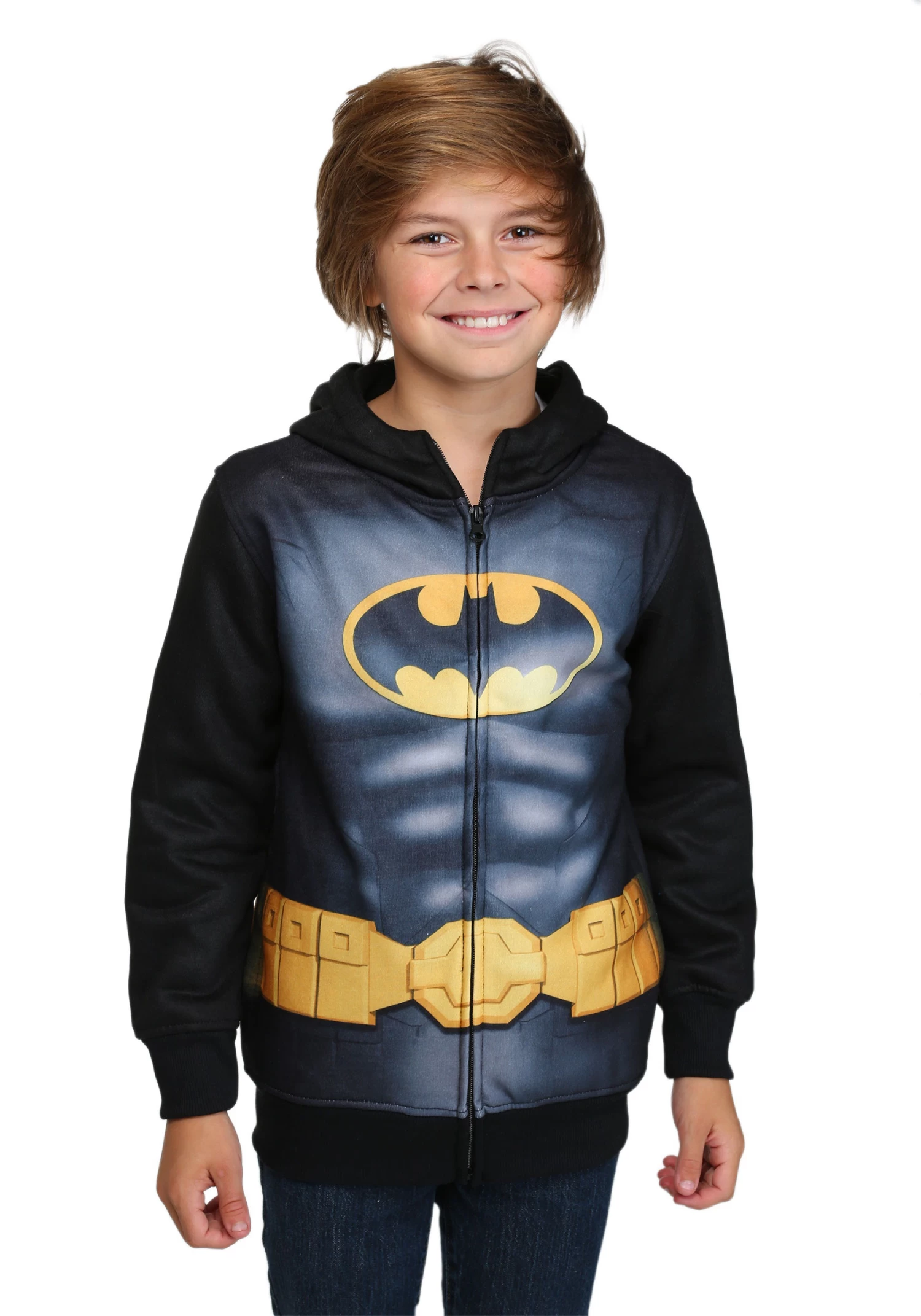 Kids Batman Costume Hoodie 5 Kids Batman Costume Hoodie - Image 3