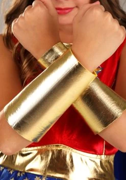 Caped Wonder Woman Costume For Girls -Halloween Costume Shop kids caped wonder woman costume alt 3