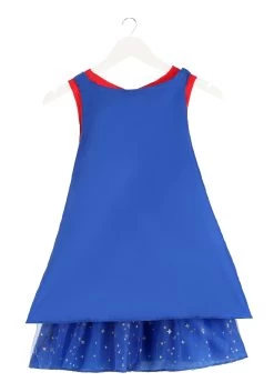 Caped Wonder Woman Costume For Girls -Halloween Costume Shop kids caped wonder woman costume alt 9