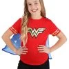 Casual Wonder Woman Costume For Kids -Halloween Costume Shop kids casual wonder woman costume