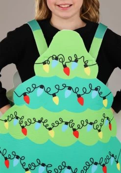 Christmas Tree Costume For Kids -Halloween Costume Shop kids christmas tree costume alt 3