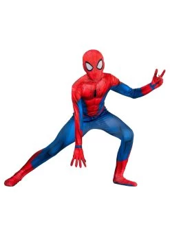 JAZWARES Classic Spider-Man Zentai Costume For Kids