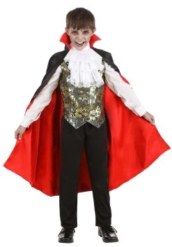 Classic Vampire Costume For Kids