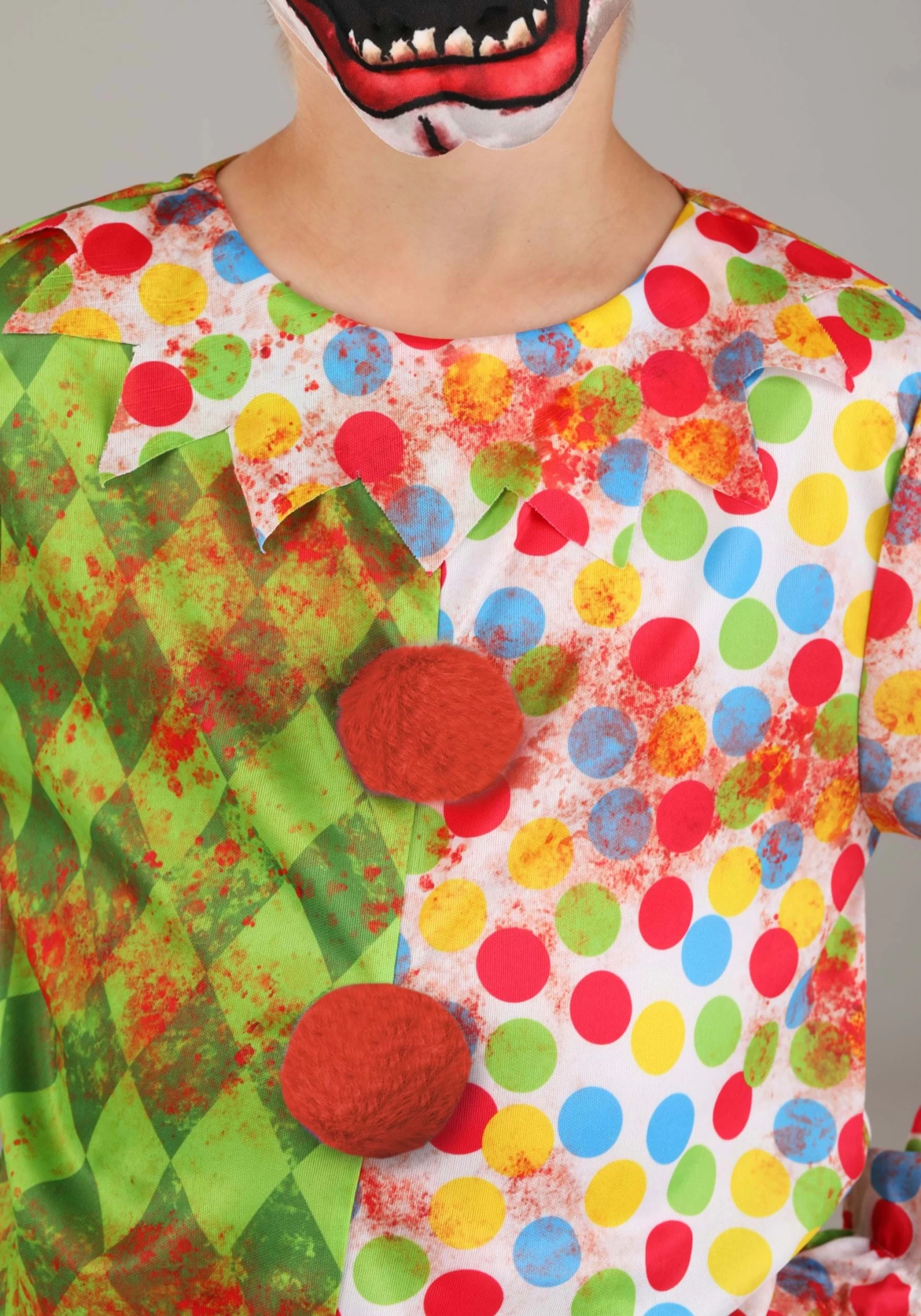 Creepy Masked Clown Costume For Kids 5 Creepy Masked Clown Costume For Kids - Image 3