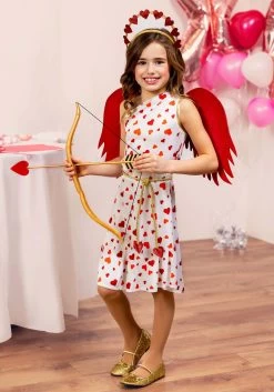 Girl's Cutie Cupid Costume Dress