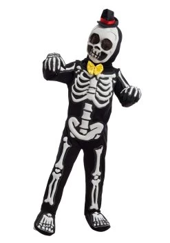 Dapper Skeleton Costume For Boys