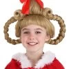 Kid's Deluxe Dr. Seuss Cindy Lou Who Costume Wig -Halloween Costume Shop kids deluxe christmas girl wig