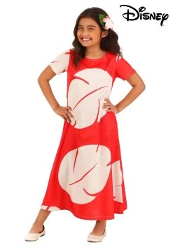 Girl's Deluxe Disney Lilo Costume Dress -Halloween Costume Shop kids deluxe disney lilo costume alt 5