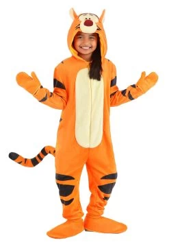 Disney Kid's Deluxe Tigger Costume -Halloween Costume Shop kids deluxe disney tigger costume alt 6