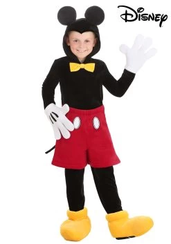 Disney Deluxe Mickey Mouse Costume For Kids -Halloween Costume Shop kids deluxe mickey mouse costume alt 7