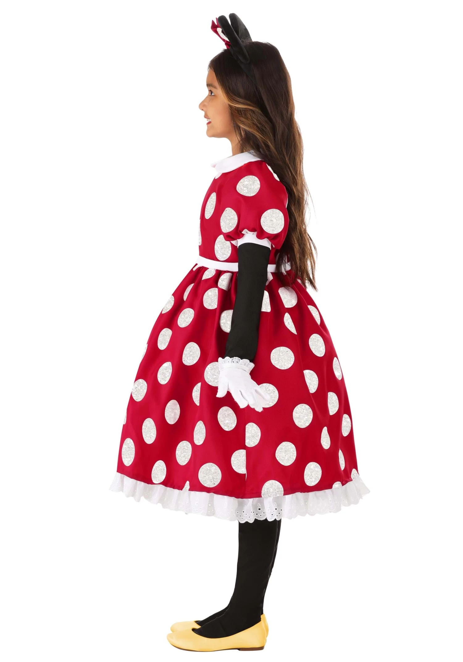 Deluxe Disney Minnie Mouse Costume For Girls 7 Deluxe Disney Minnie Mouse Costume For Girls - Image 5