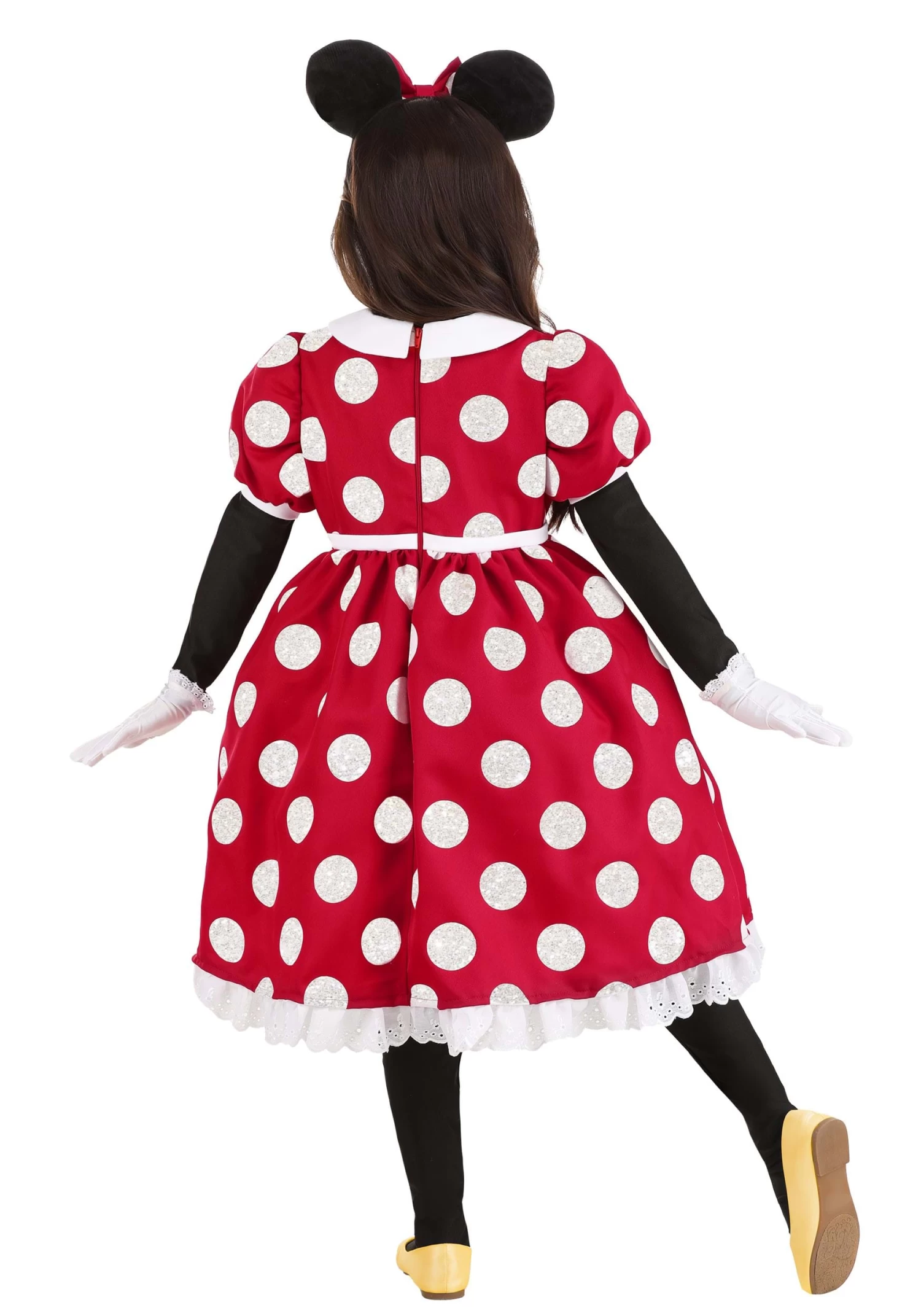 Deluxe Disney Minnie Mouse Costume For Girls 6 Deluxe Disney Minnie Mouse Costume For Girls - Image 4