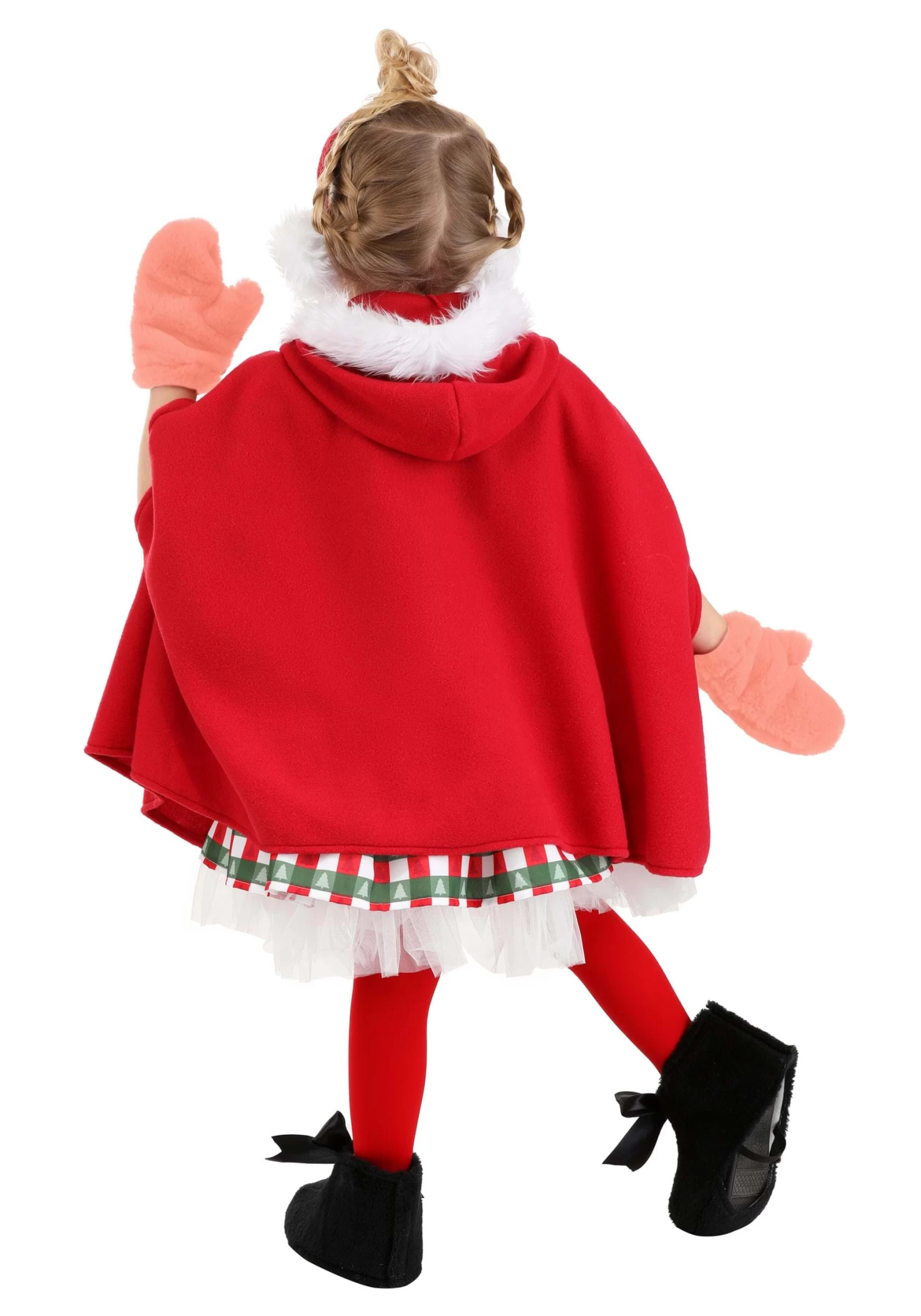 Girl's Dr. Seuss Deluxe Storybook Cindy Lou Who Toddler Costume Dress 8 Girl's Dr. Seuss Deluxe Storybook Cindy Lou Who Toddler Costume Dress - Image 6