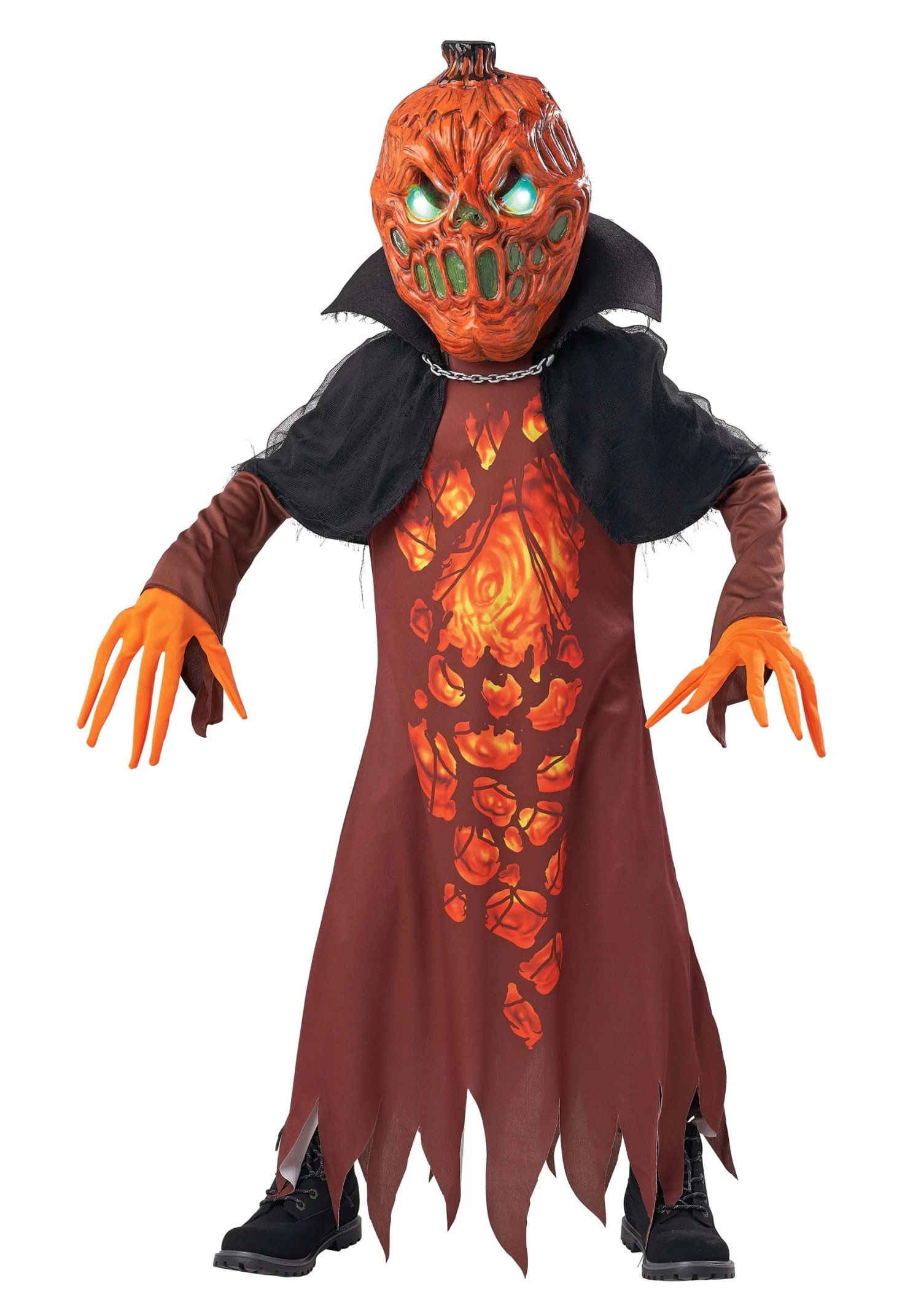 Demon Pumpkin Costume For Kids 6 Demon Pumpkin Costume For Kids - Image 4