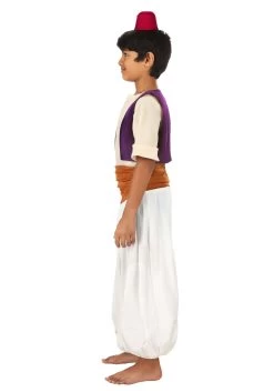 Deluxe Disney Aladdin Costume For Boys 11 Deluxe Disney Aladdin Costume For Boys -Halloween Costume Shop kids disney aladdin costume alt 2