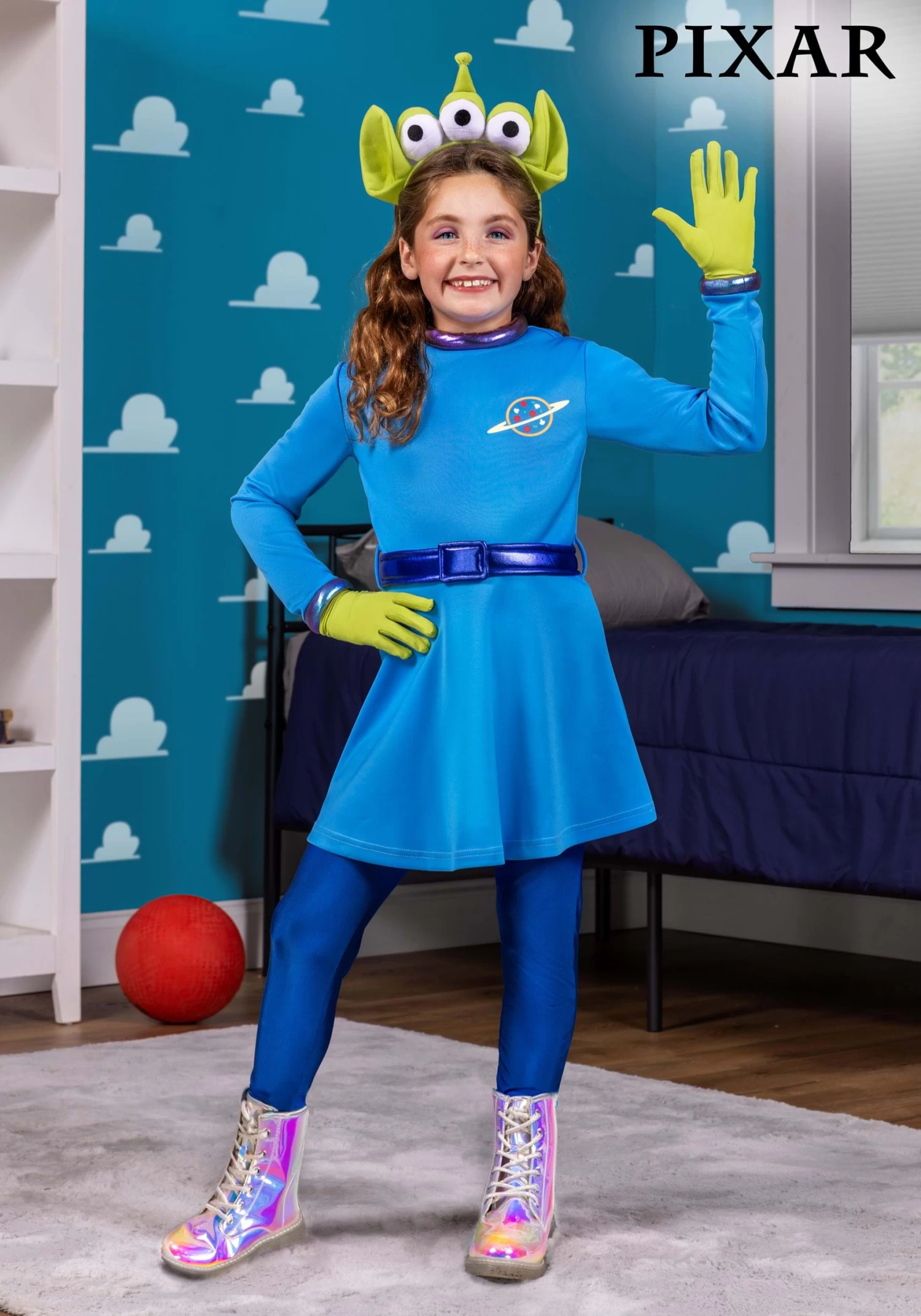 Disney And Pixar Toy Story Alien Costume Dress For Girls 3 Disney And Pixar Toy Story Alien Costume Dress For Girls