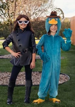 Girl's Disney Phineas And Ferb Vanessa Doofenshmirtz Costume -Halloween Costume Shop kids disney vanessa doofenshmirtz costume alt 3