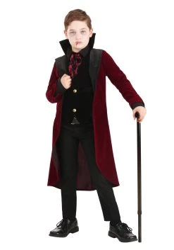 Dreadful Vampire Costume For Boys