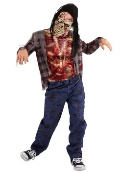 Ghoulish Zombie Costume For Kids