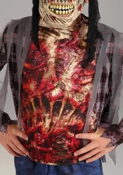 Ghoulish Zombie Costume For Kids -Halloween Costume Shop kids ghoulish zombie costume alt 3