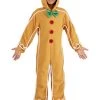 Kid's Gingerbread Man Onesie Costume