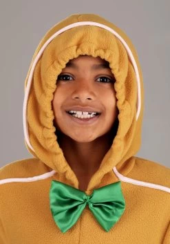 Kid's Gingerbread Man Onesie Costume -Halloween Costume Shop kids gingerbread man onesie costume alt 2