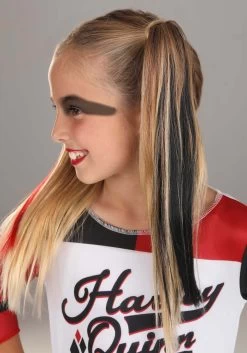 Harley Quinn Suicide Squad Costume For Children -Halloween Costume Shop kids harley quinn squad costume alt 3