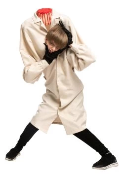 Headless Scientist Costume For Kids -Halloween Costume Shop kids headless scientist costume alt 5