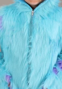 Disney Hooded Monsters Inc Sulley Costume For Kids -Halloween Costume Shop kids hooded monsters inc sulley costume alt 7