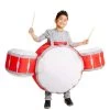 Inflatable Drum Set Costume For Kids
