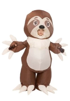 Inflatable Sloth Costume For Kids -Halloween Costume Shop kids inflatable sloth costume alt 2