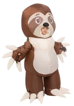 Inflatable Sloth Costume For Kids -Halloween Costume Shop kids inflatable sloth costume alt 3