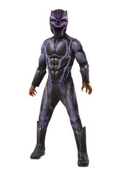 Light Up Black Panther Costume For Kids