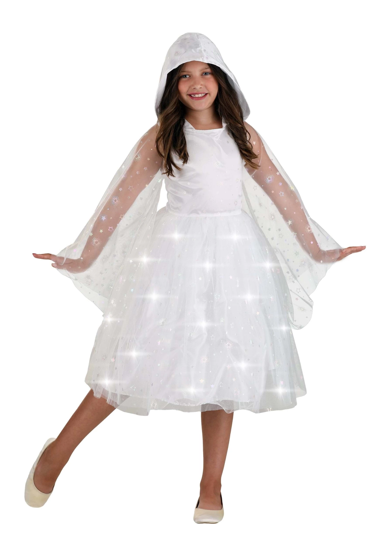 Light Up Ghost Costume For Kids 3 Light Up Ghost Costume For Kids