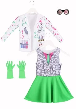 Mad Scientist Girl's Costume -Halloween Costume Shop kids mad scientist costume alt 8