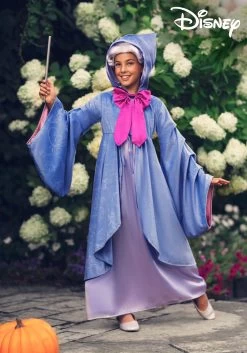 Premium Disney Fairy Godmother Costume For Kids