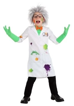 Raving Mad Scientist Costume For Kids