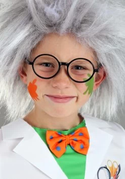 Raving Mad Scientist Costume For Kids -Halloween Costume Shop kids raving mad scientist costume alt 1
