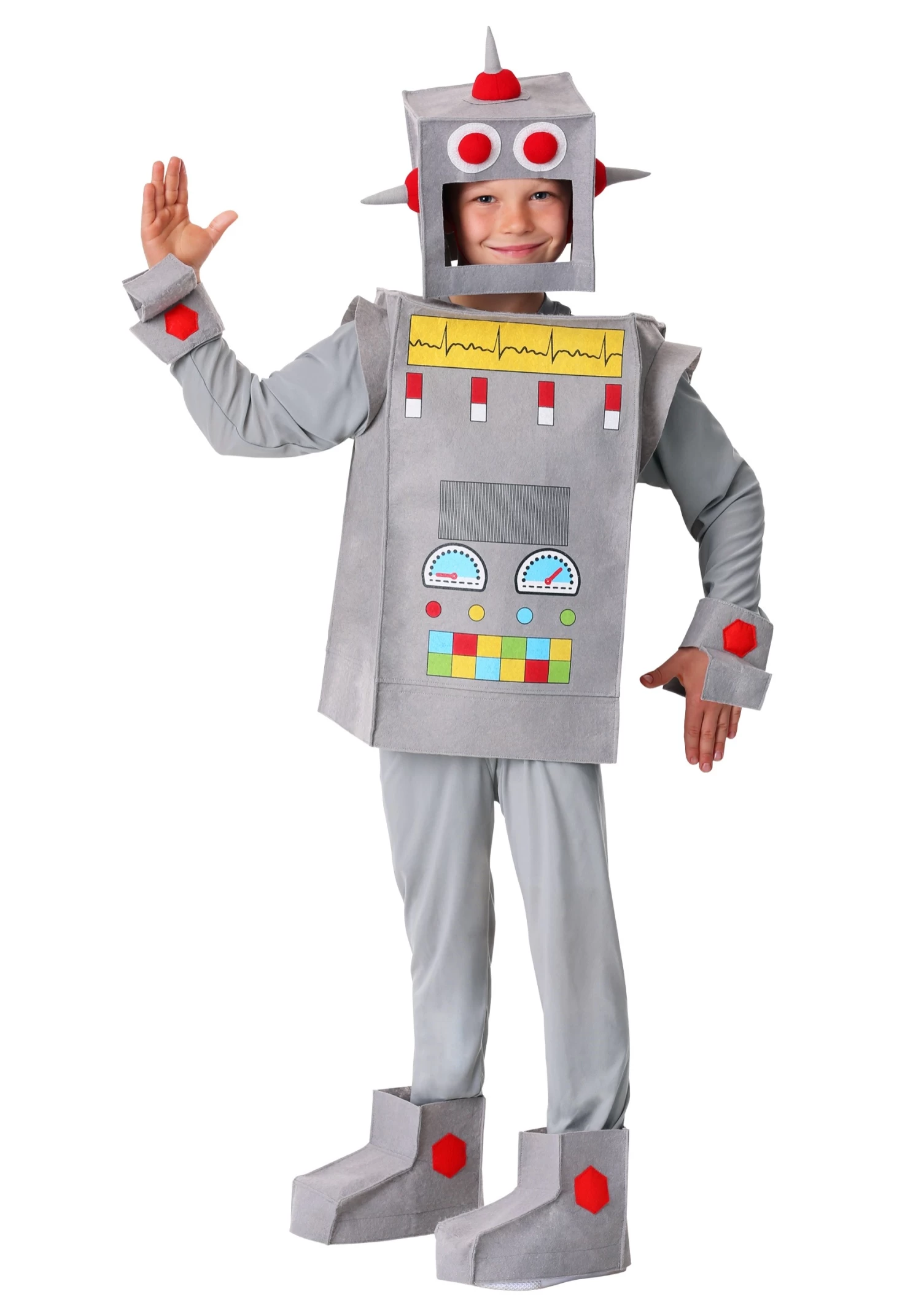 Robot Rascal Kid's Costume 3 Robot Rascal Kid's Costume