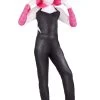 JAZWARES Kid's Spider-Gwen Costume -Halloween Costume Shop kids spider gwen costume 2