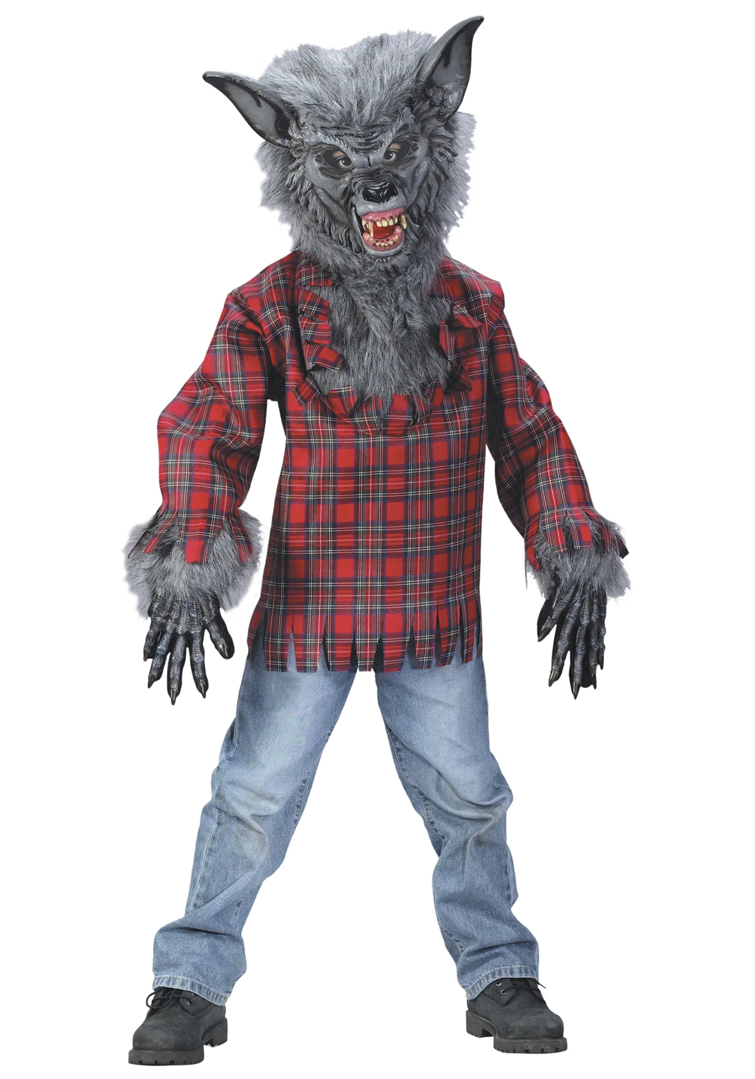 Fun World Kids Grey Werewolf Costume 3 Fun World Kids Grey Werewolf Costume